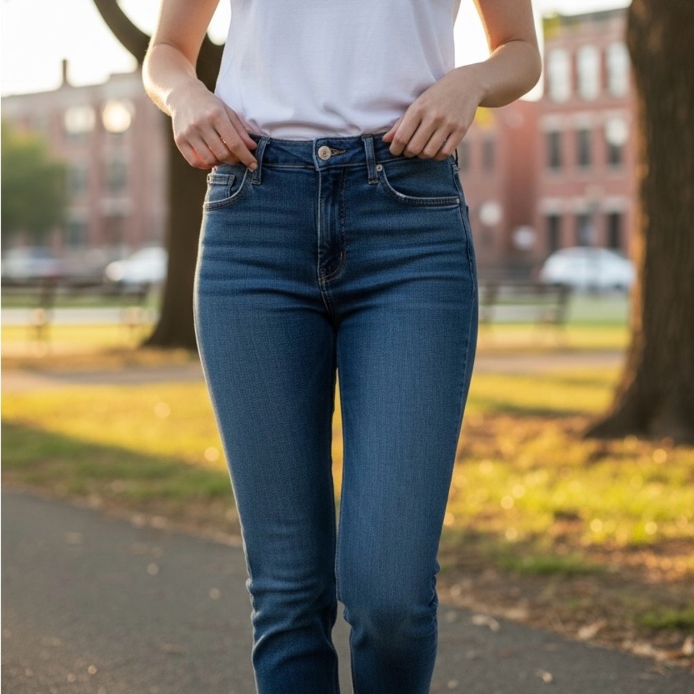 Banana Republic Dark Blue Skinny Jeans Size 29